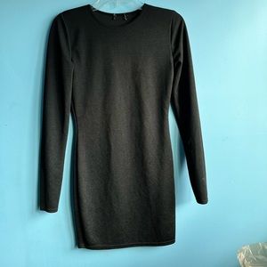 Pretty little thing long sleeve bodycon dress